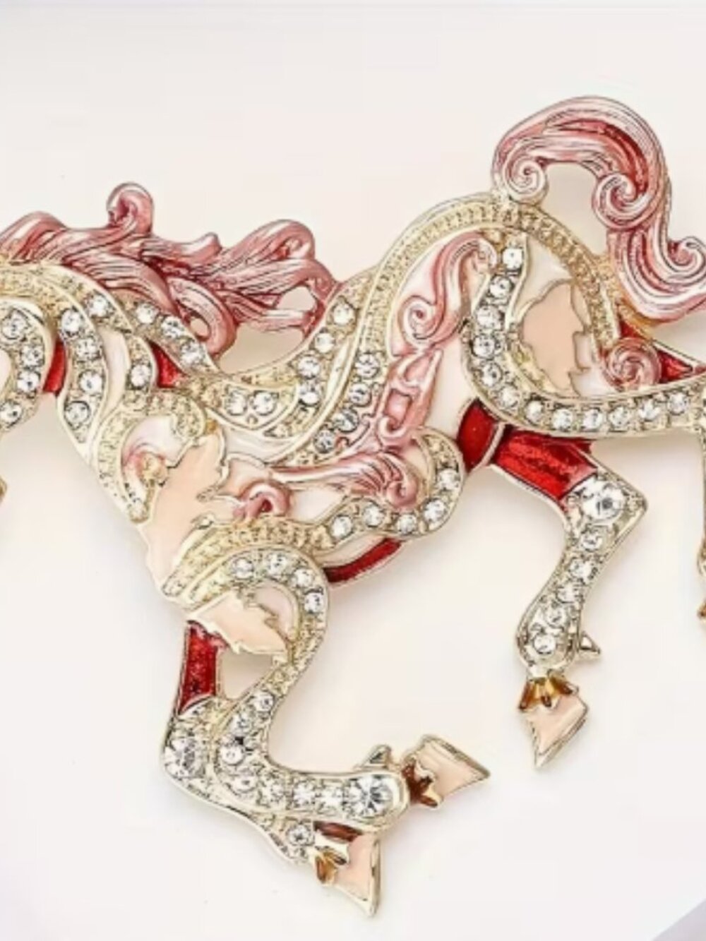 Elegant Rhinestone Brooch - Picture 7 of 7
